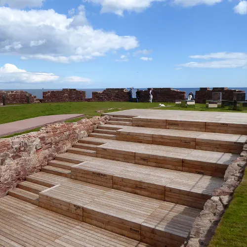 Lamer Island Battery, Dunbar, photograph 2